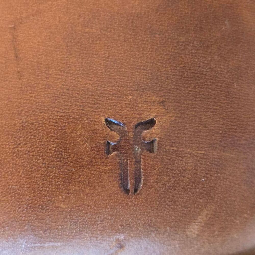 Frye Womens Billy Inside Zip Leather Caramel Bootie Size 8.5B - Picture 12 of 12